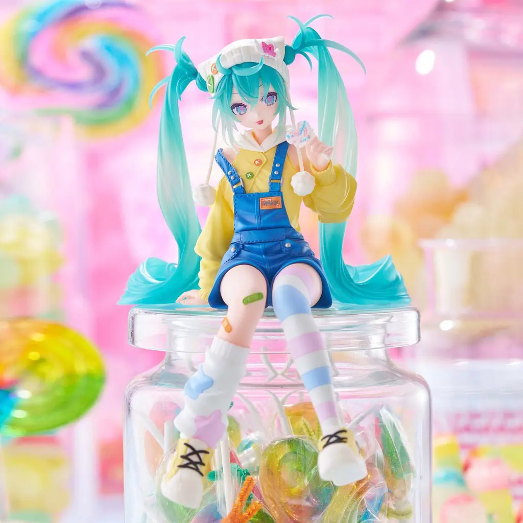 Фігурка FuRyu Noodle Stopper Хацуне Міку Лоліпоп Vocaloid Hatsune Miku Lollipop 15 см FR NS LP 15 - фото 2
