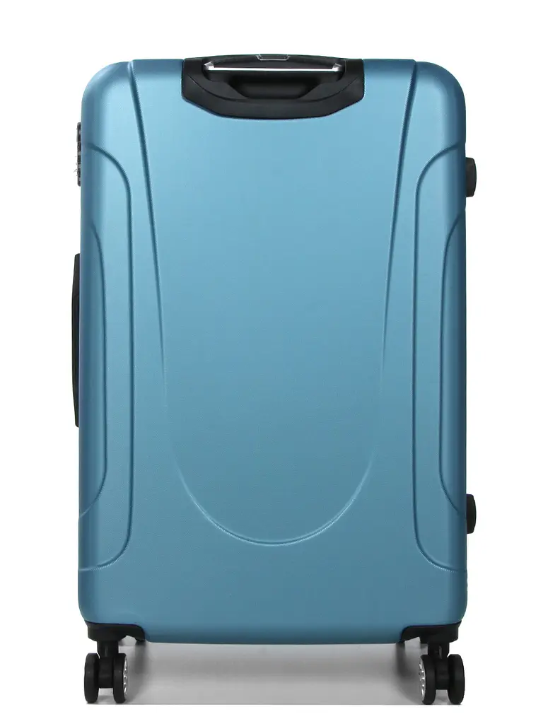 Валіза велика L ABS-пластик Madisson Snowball 03403 78х52х32см 103+17л Блакитний - фото 4