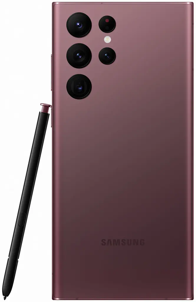 Смартфон Samsung Galaxy S22 Ultra 8/128GB Burgundy (S908B/DS) - фото 3
