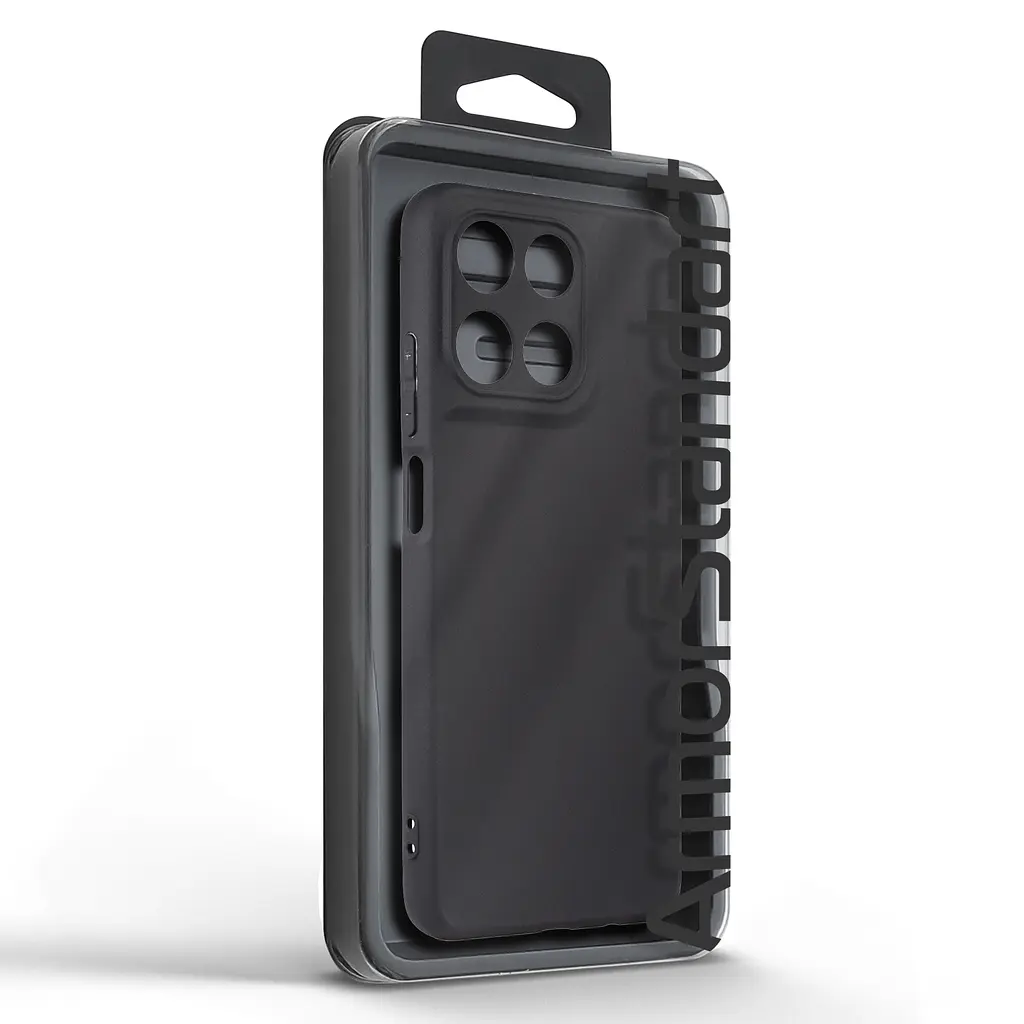Чехол-накладка для смартфона Motorola G57 Power 5G противоударный, силиконовый, термополиуретановый (ТПУ), с защитой камеры и корпуса, черный, защита всего корпуса, ArmorStandart (ARM89608) - фото 5