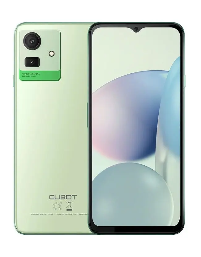 Смартфон Cubot NOTE 50 8/256gb NFC green - фото 3