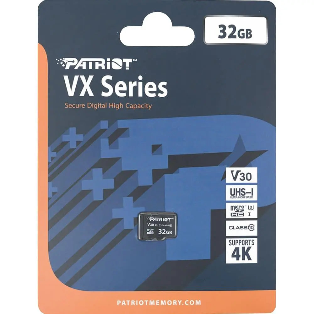 Карта пам'яті Patriot Micro SDHC VX Series 32GB V3.0 (PSF32GVX31MCH) - фото 2
