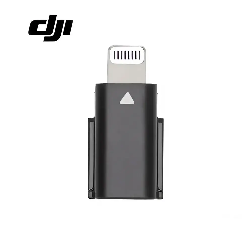 Адаптер-перехідник для мікрофона DJI Mic 1 Lightning, Чорний (CP.RN.00000333.01) - фото 2