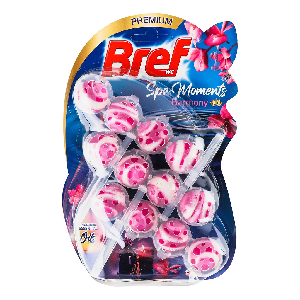Туалетний блок для унітазу Bref Spa Moments Harmony 150 г (3 шт. по 50 г) - фото 2