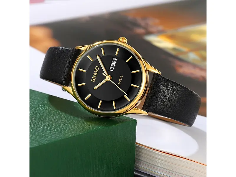 Наручний годинник жіночий 2251GDBK Gold-Black Skmei acs0030112 - фото 7