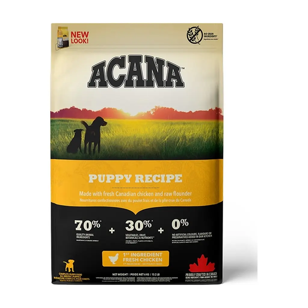 Сухий корм для собак Acana Puppy Recipe 6 кг (0064992500603)