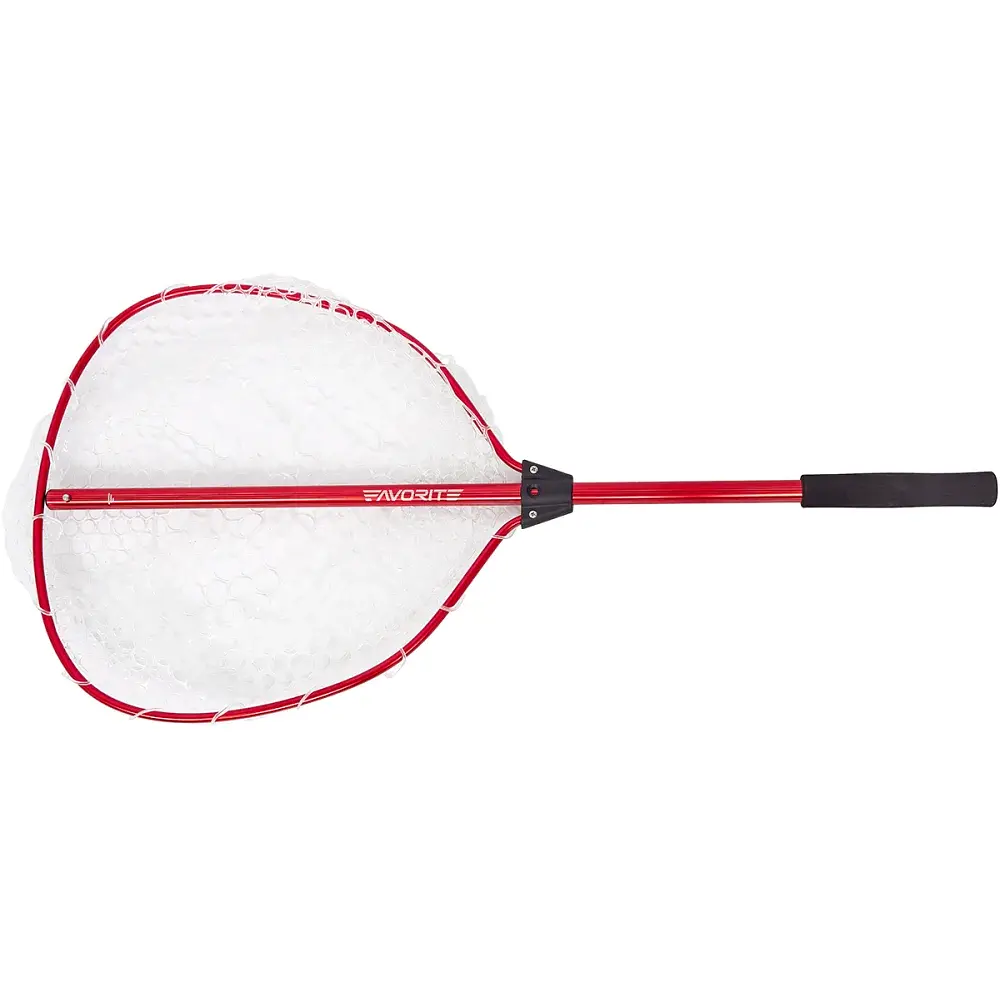 Подсак Favorite Arena ALNRD1-140 1.45 м сетка силикон red - фото 5