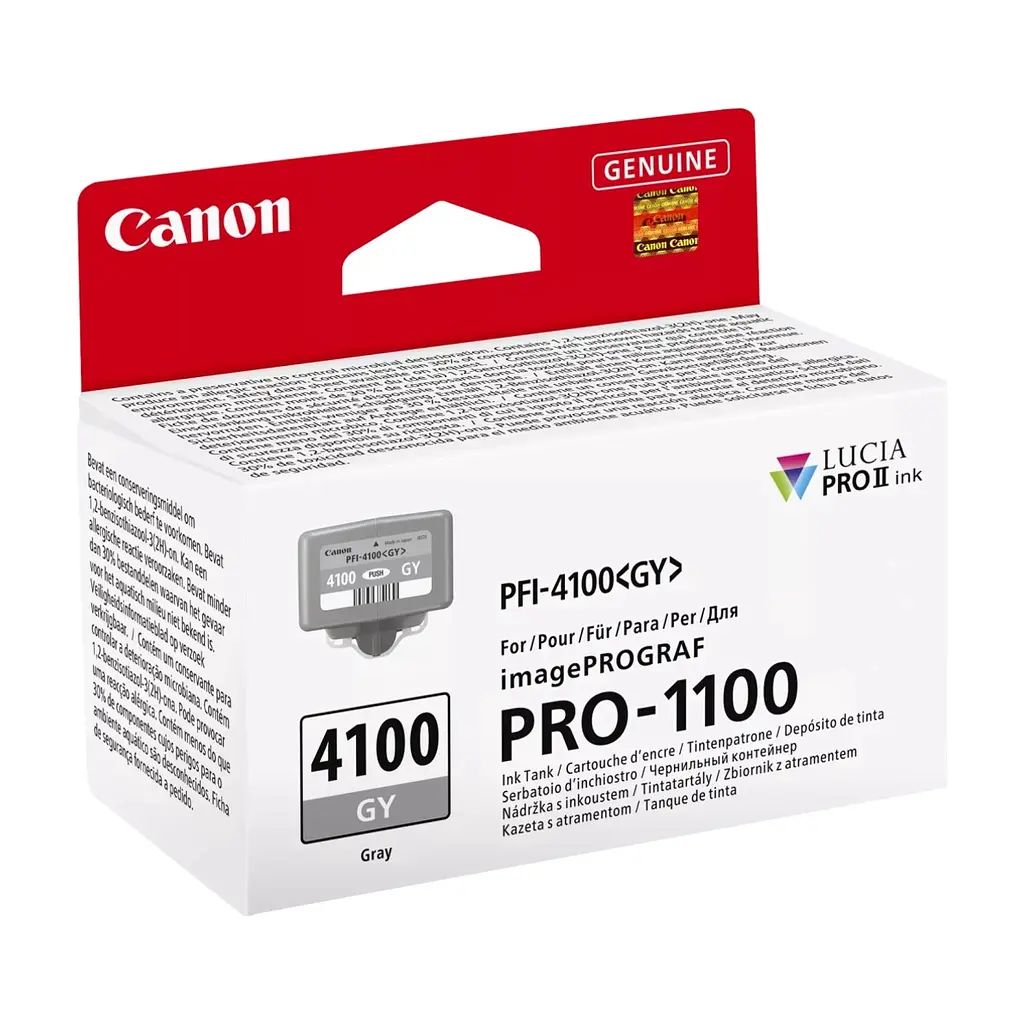 Картридж Canon PFI-4100 Gray (6783C001) - фото 2