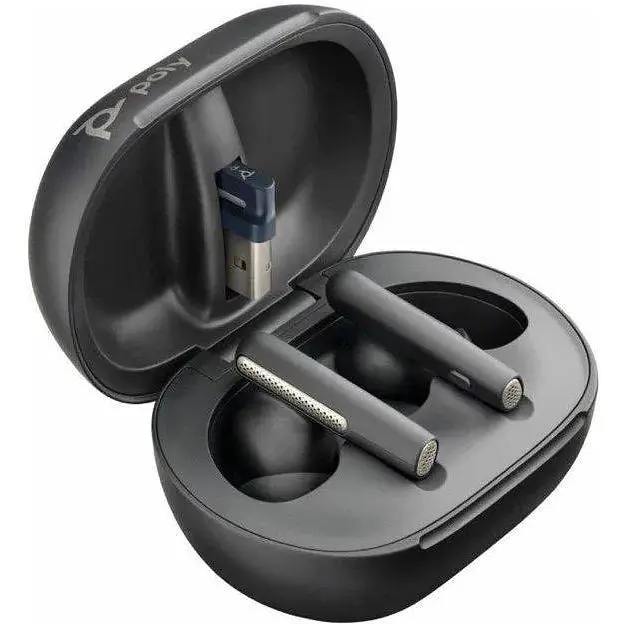 Навушники TWS POLY Voyager Free 60+ UC Black (7Y8G9AA) - фото 3
