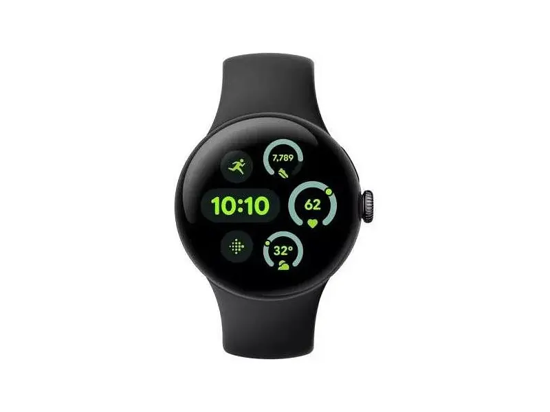 Смарт-годинник Google Pixel Watch 3 41 mm LTE Matte Black Aluminum Case/Obsidian Active Band - фото 2