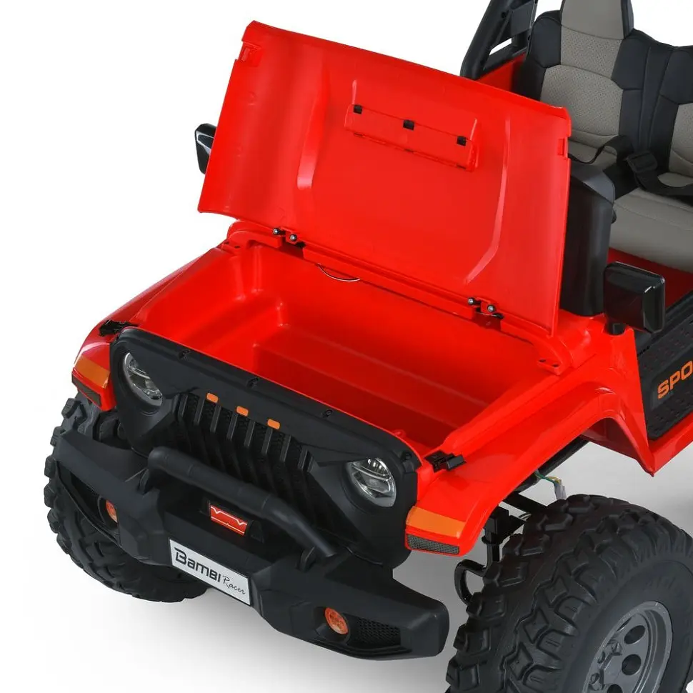 Детский электромобиль Bambi Джип M 6204EBLR-3 24V до 60 кг - фото 5