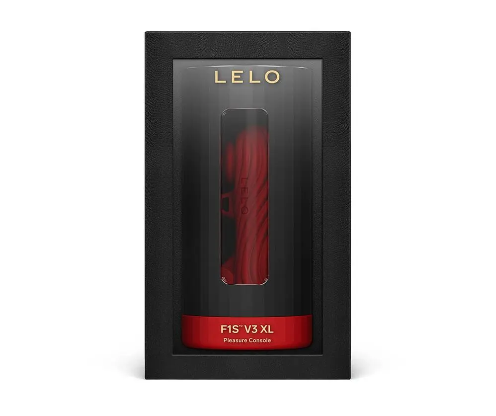 Смарт-мастурбатор LELO F1S V3 XL Red, збільшений, 2 мотори, 8 режимів, стимуляція звуковими хвилями - фото 4