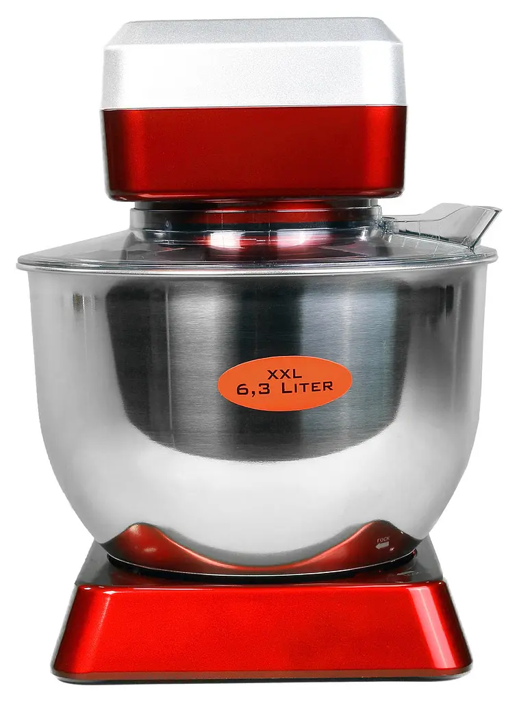 Міксер планетарний - тістоміс Clatronic KM 3630 red 6,3 л - фото 7