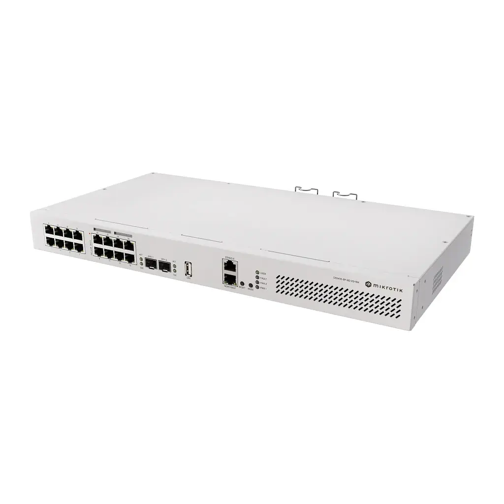 Комутатор мережевий Mikrotik CRS418-8P-8G-2S+RM - фото 2