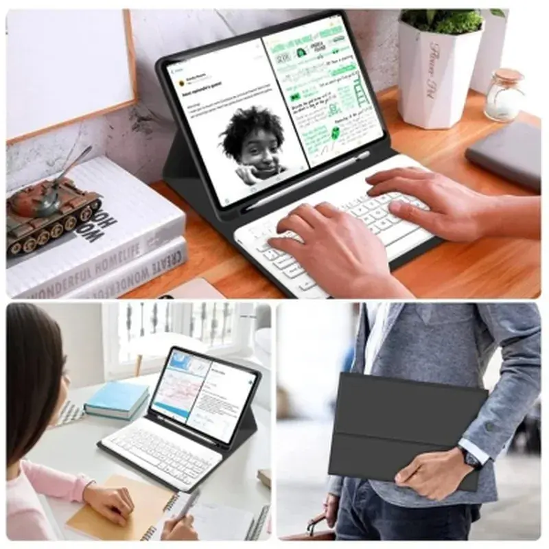 Чохол до планшета BeCover with keyboard Apple iPad Mini 6 2021 Black (712986) - фото 7