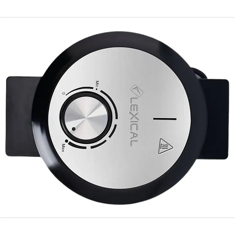 Вафельниця кругла для тонких та товстих вафель Lexical 2404 з антипригарним покриттям 1000 Вт - фото 4