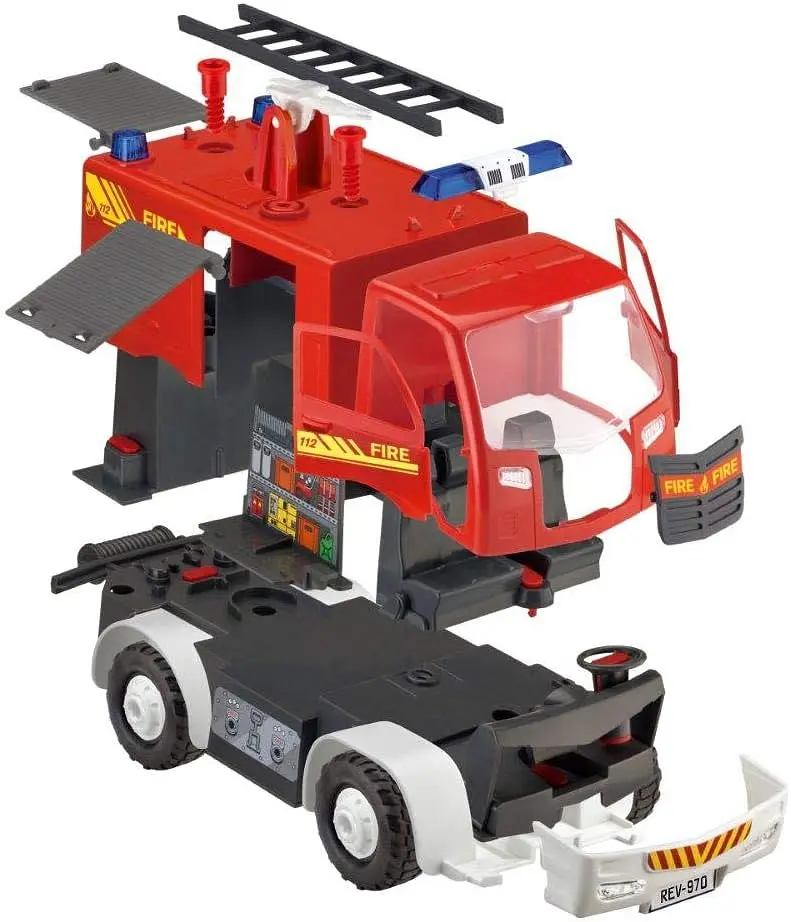 Машинка Revell Control RC Fire Truck на управлении красная 00970 - фото 3