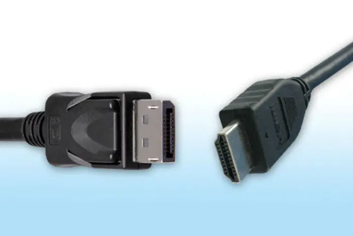 Кабель GRAND Display Port тато на HDMI тато 1.8 м адаптер конвертер - фото 3