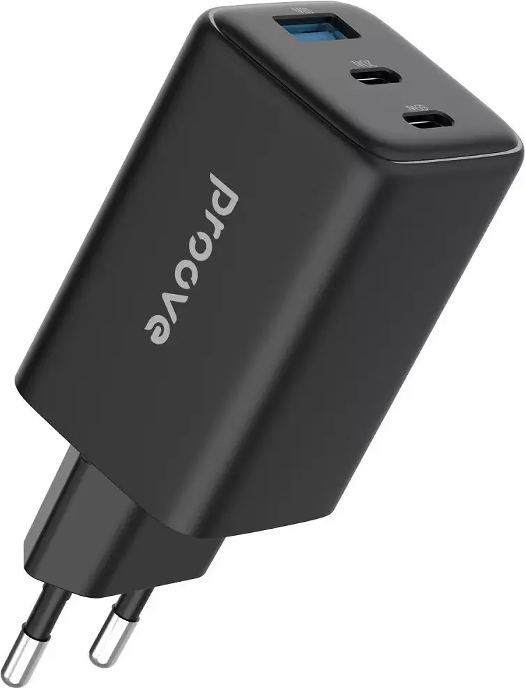 Зарядний пристрій Proove Pocket GaN 65W 2Type-C + USB black (WCPG65121201) - фото 2