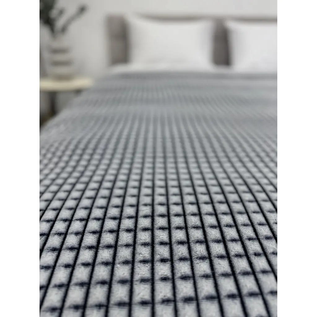 Плед-покривало Ecotton 200х220  Navy (24526) - фото 3