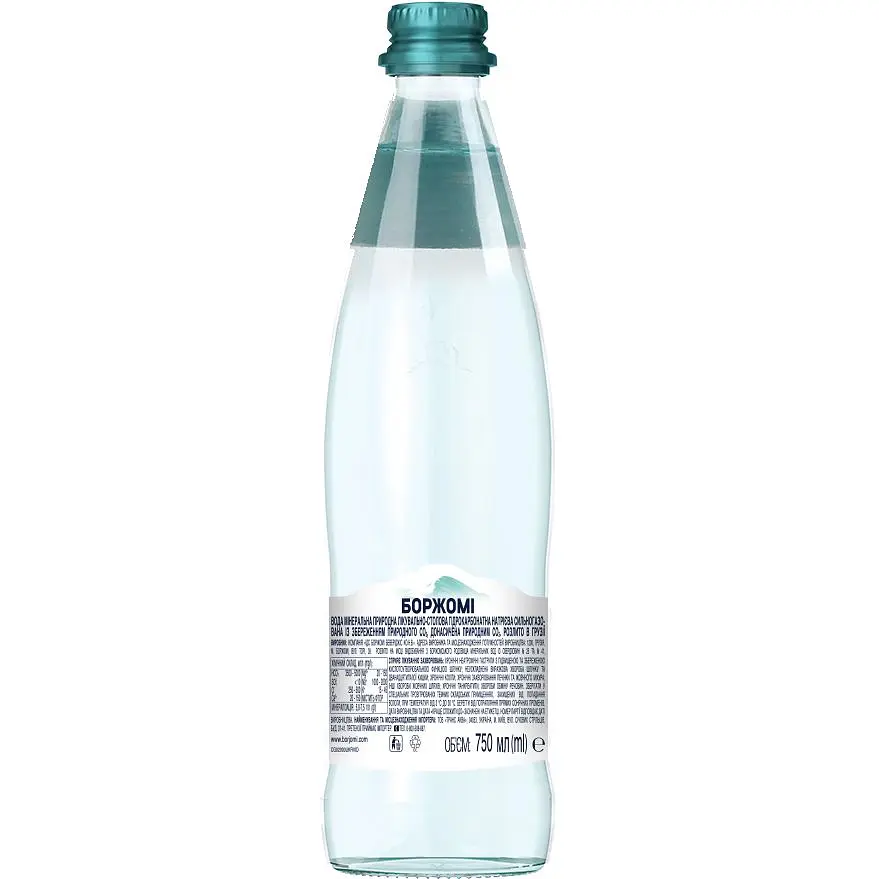 Вода мінеральна Borjomi 0.75 л - фото 3