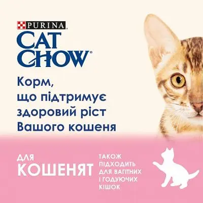 Вологий корм для кішок Purina Cat Chow Kitten з індичкою та цукіні в желе 85г (7613036595001) - фото 3