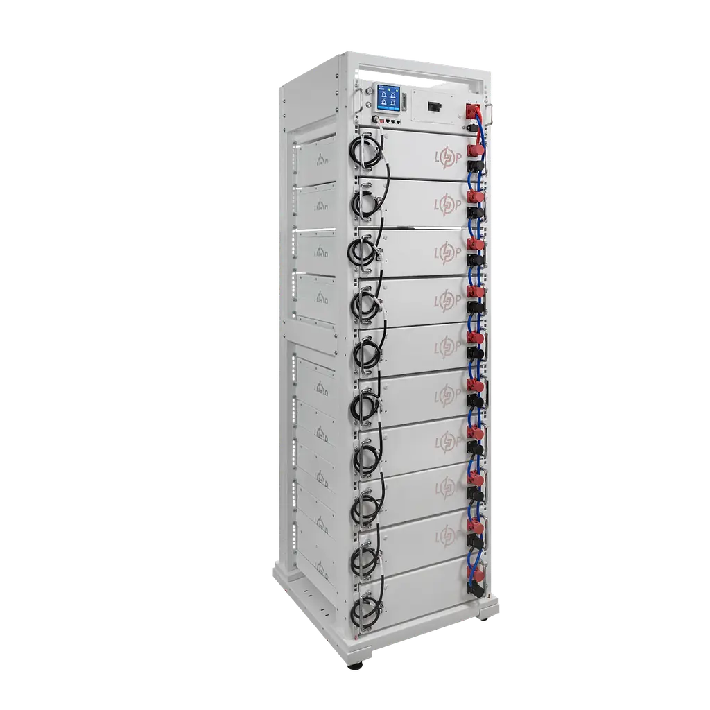 Акумулятор LP LiFePO4 Battery HVM 512V 100Ah (51200 Wh) BMS 125А AB Lrack white - фото 2