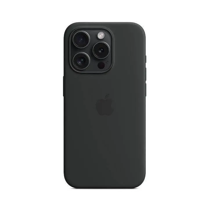 Силиконовый чехол матовый черный, для iPhone 13 Pro Max - фото 2