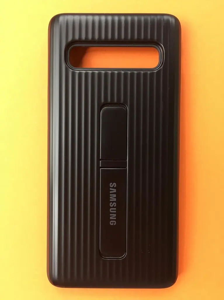 Чохол оригінальний із підставкою Official Protective Rugged Standing Cover G977 EF-RG977CBEGRU для Samsung Galaxy S10 5G (6.7") - фото 6