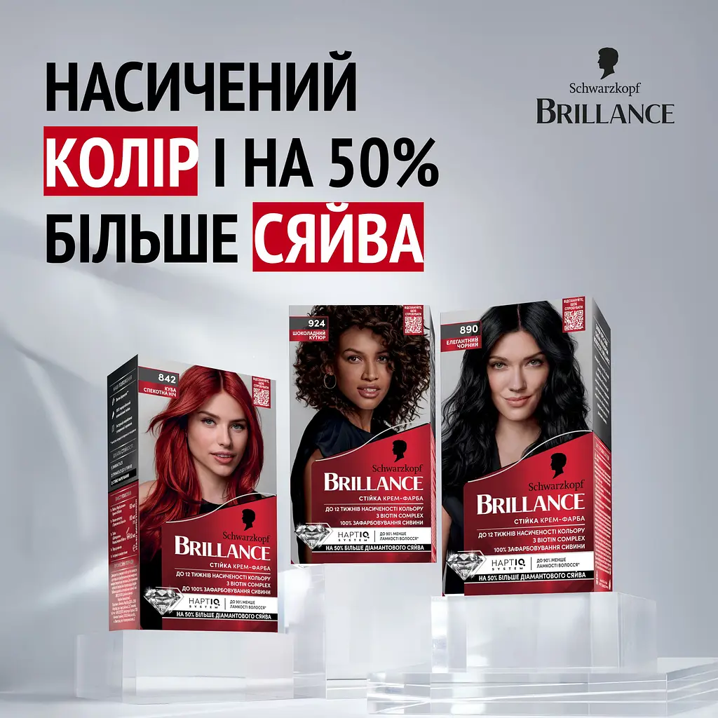 Фарба для волосся Schwarzkopf Brillance відтінок 924 шоколадний кутюр 142.5 мл - фото 9