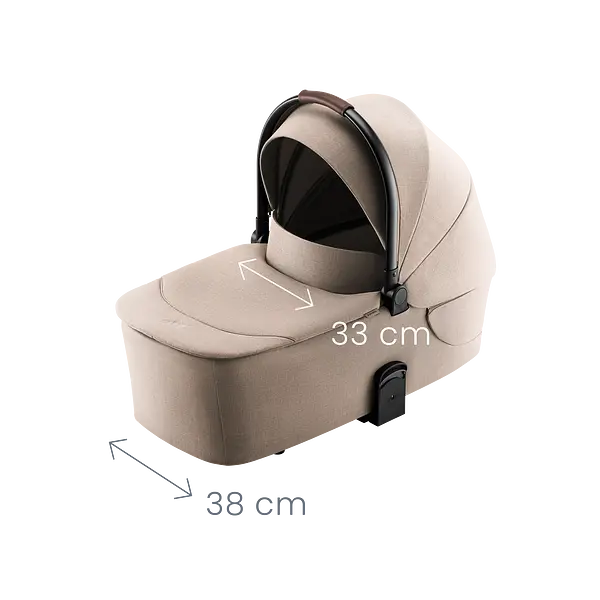 Люлька до коляски Britax-Romer Rio Style Carbon Black (2000041621) - фото 9