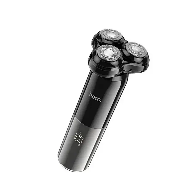 Електробритва Hoco HP35 Induction Three-Blade Electric Shaver Black - фото 2