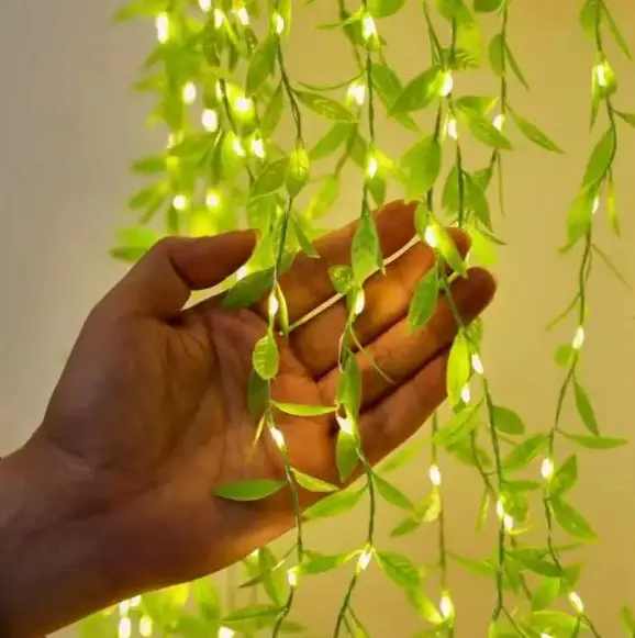 Декоративна гірлянда SunLamp 180 Led теплий білий 3х1 м 10 ліній 8 режимів 220в - фото 3