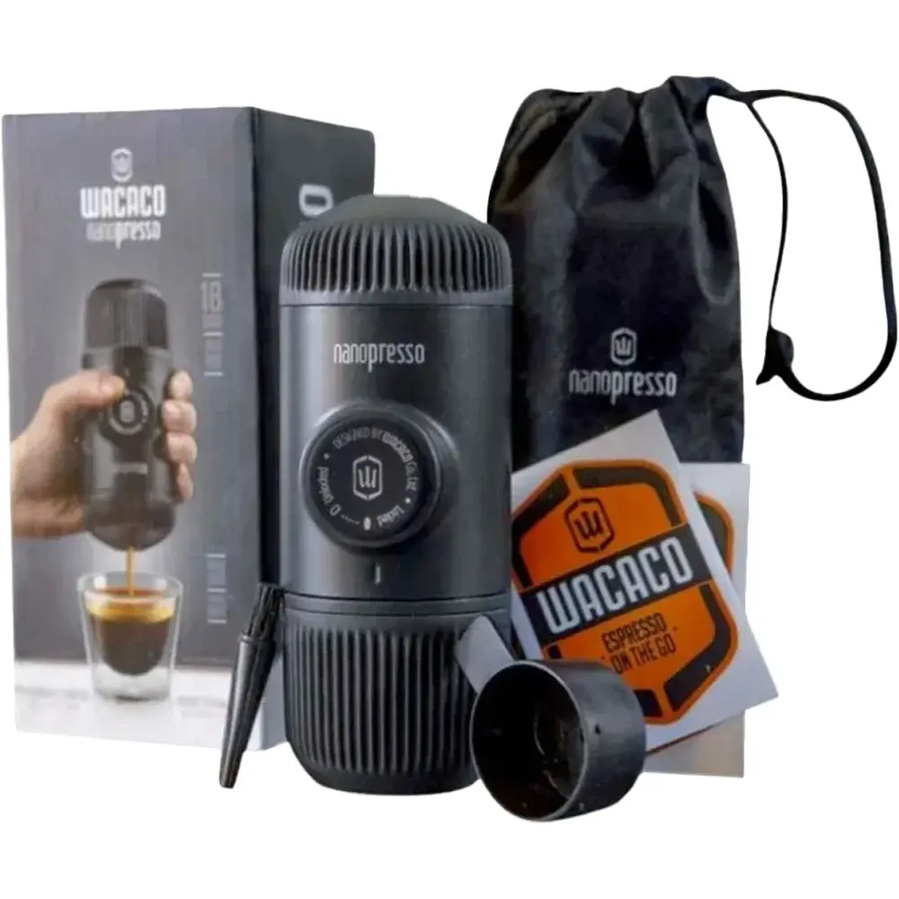 Портативна еспресо-кавоварка Wacaco Nanopresso з адаптером для капсули - фото 6