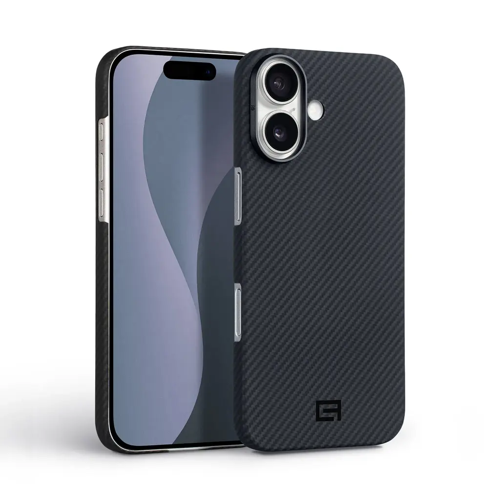 Чохол ArmorStandart BlackIcon Aramid Twill MagCase для Apple iPhone 17 Black - фото 2