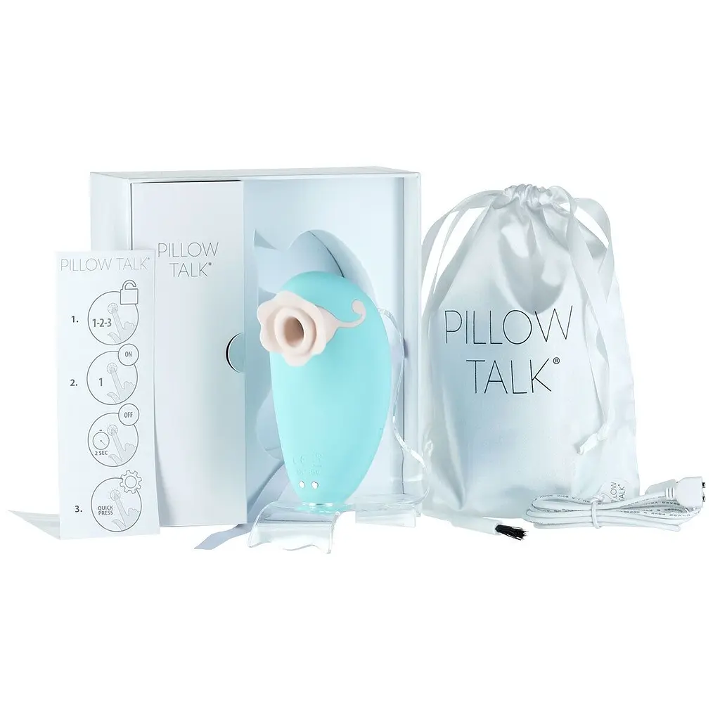 Кліторальний стимулятор Pillow Talk - Dreamy Teal Pillow Talk SO5569 92280 - фото 2