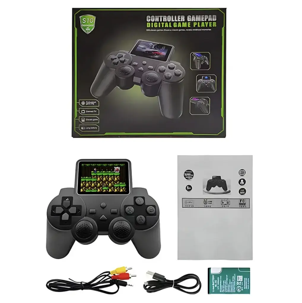 Портативна ретро міні-ігрова приставка Gamepad S10 з 2.4 екраном та 520 іграми ∙ Джойстик-приставка S10 - фото 5