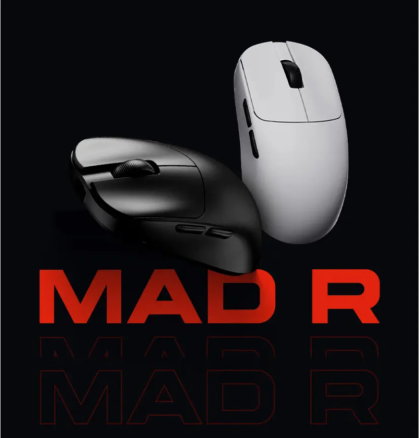 Безпровідна миша VXE MAD R MAJOR+ PAW3950 Wireless 8K, Біла - фото 7