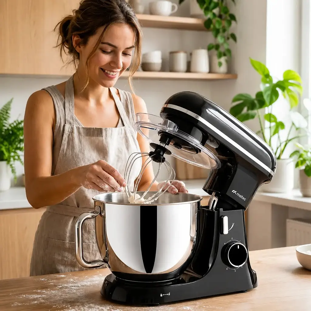 Міксер планетарний - тістоміс Maltec Chef4000W-BL 114851 7л - фото 8