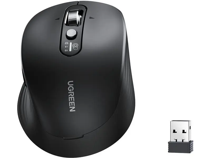 Миша UGREEN M752 Black (75498B) - фото 2
