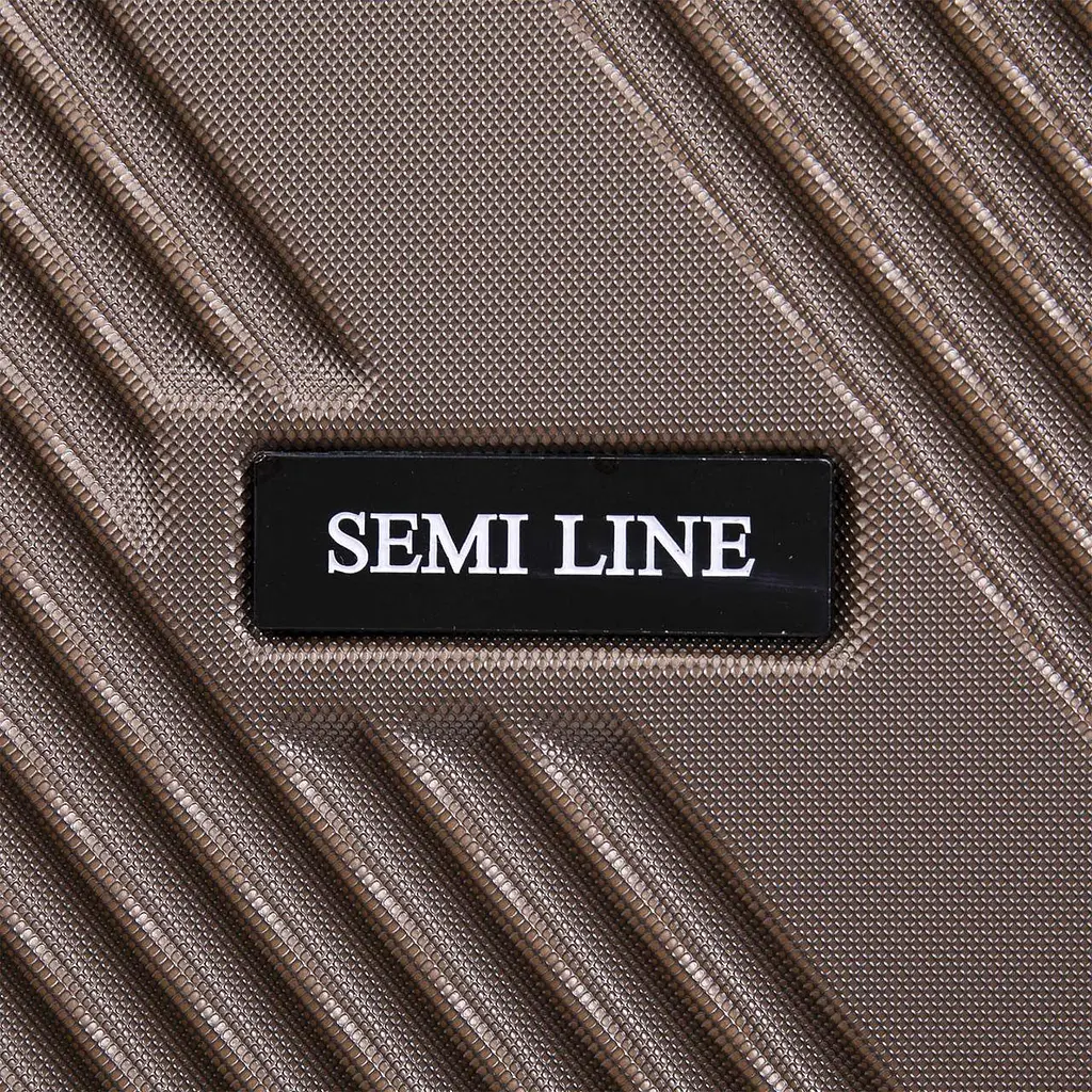 Чемодан Semi Line 24" M Brown (T5850-2) - фото 9