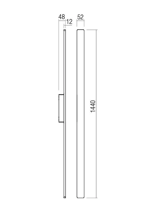 Бра вуличне REFLEXA AP LED SMD 24W IP54 DG 3000K(4.1.2) Redo 90433 - фото 2