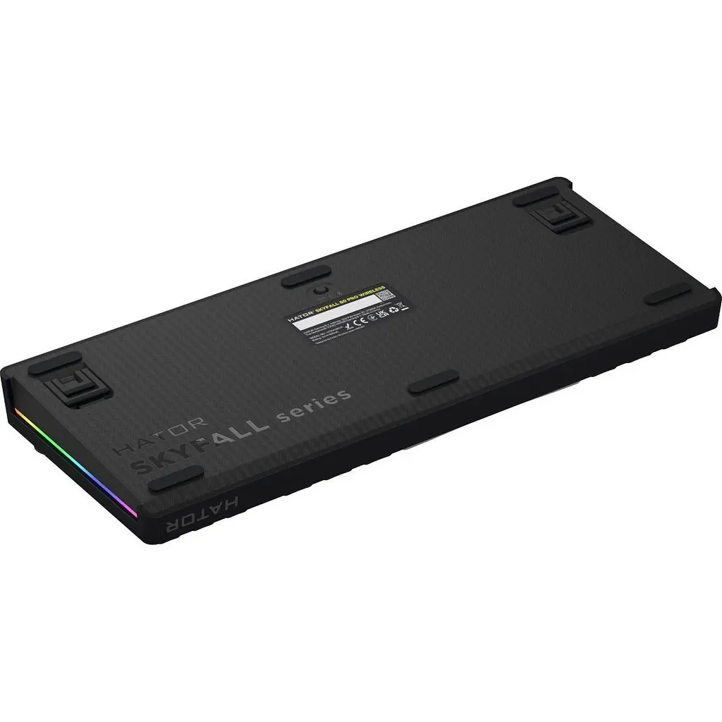 Bluetooth Клавіатура HATOR Skyfall 80 PRO HTK4180UA Grey/Black UA - фото 5