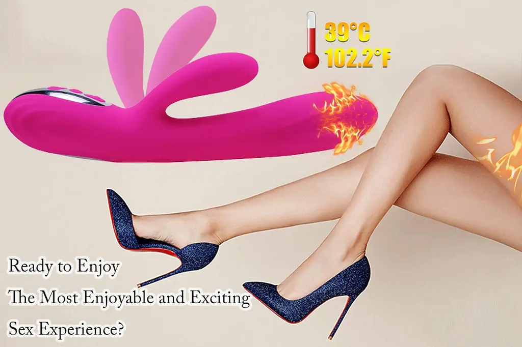 Вібратор Joker Heating Double Vibrating Massage Stick рожевий - фото 2