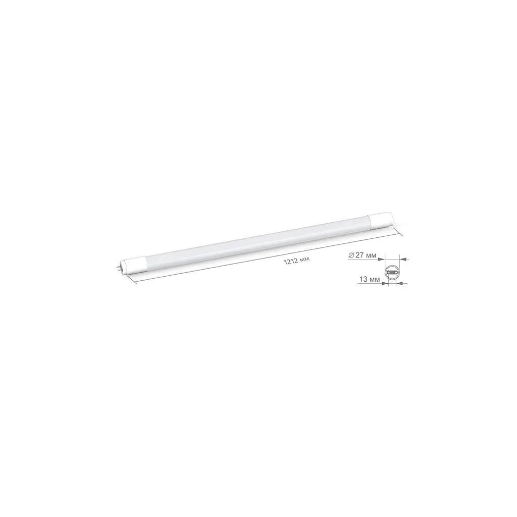 Лампочка TITANUM LED T8 18W 1.2M 6500K (TL-T8-18126) - фото 3