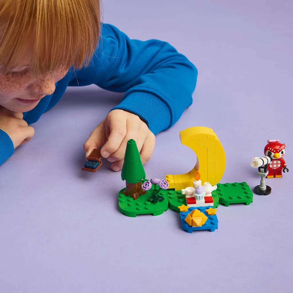 Конструктор LEGO Animal Crossing Наблюдение за звездами из Celeste 78 деталей (77053) - фото 14