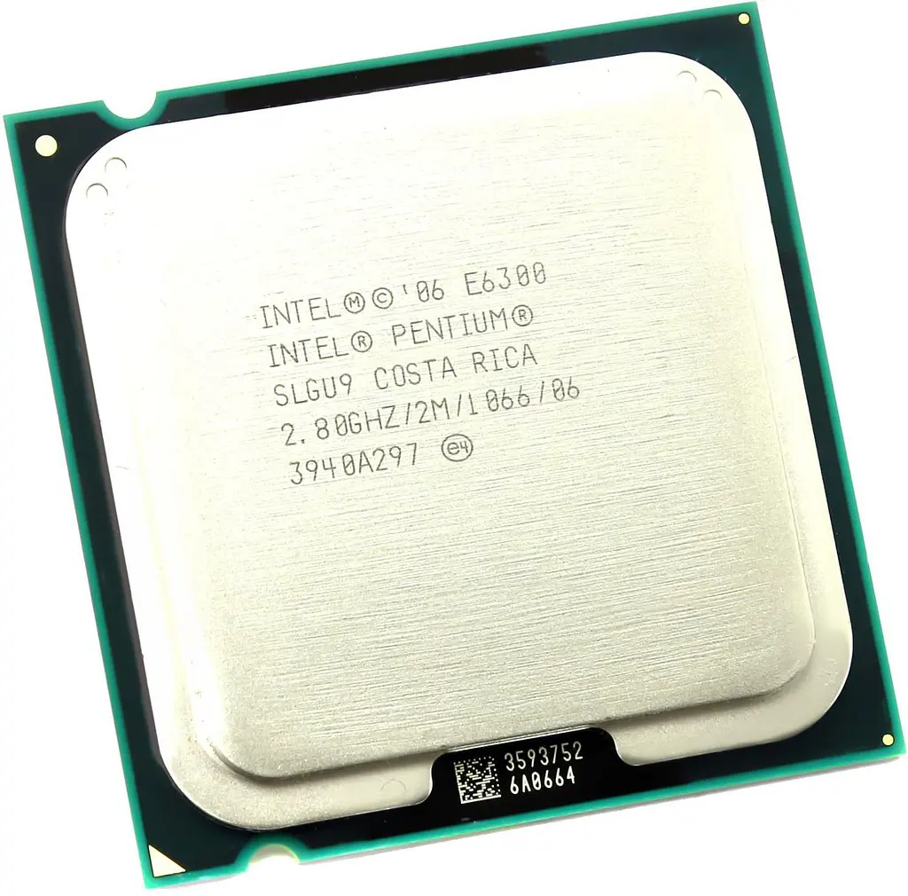 Процесор Intel Pentium E6300 (2M Cache, 2.80 GHz, 1066 FSB) Б/В - фото 2