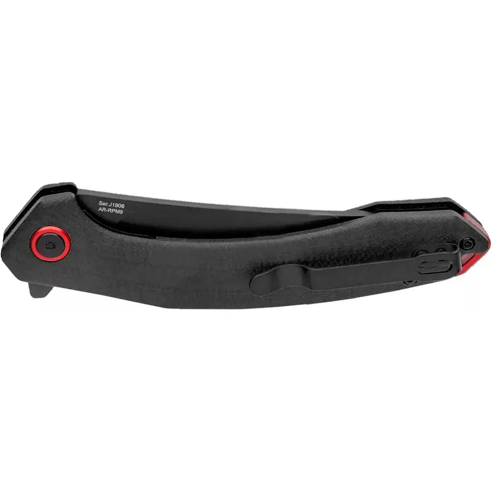 Ніж CJRB Gobi Чорний Blade, AR-RPM9 Steel, ц:чорний - фото 2