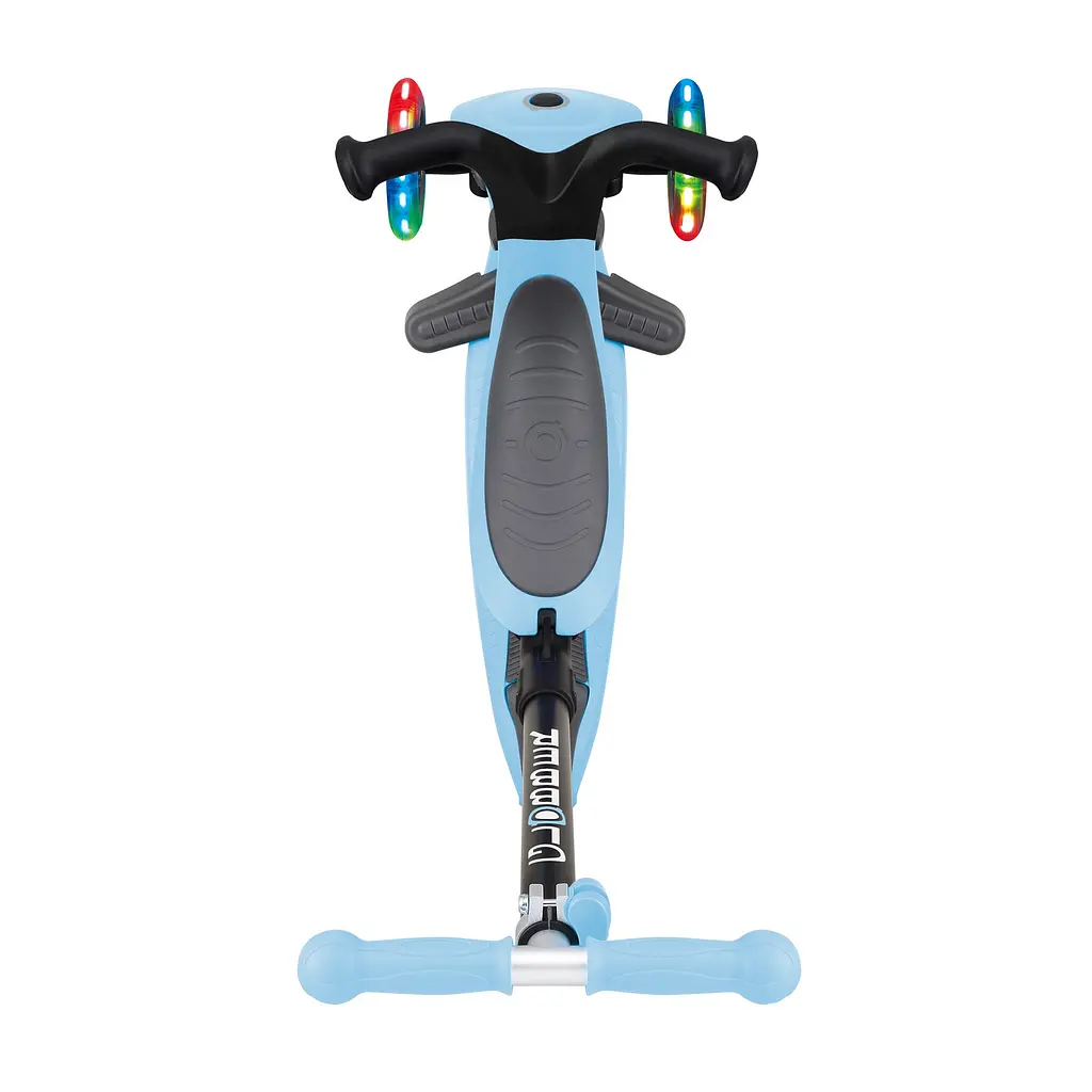 Самокат Globber Go up foldable plus lights, пастельно-синій (743-200) - фото 15