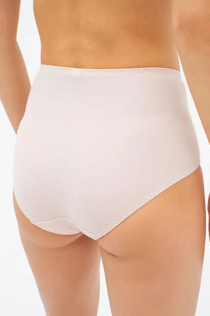 Трусики жіночі міді MARTINA 006 35 03 Effetto Lingerie срібні-півонія 52/5XL - фото 2